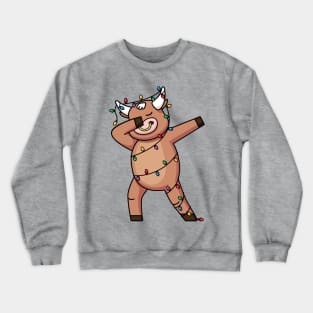 Dabbing Ox, Happy Moo Year 2021 Crewneck Sweatshirt